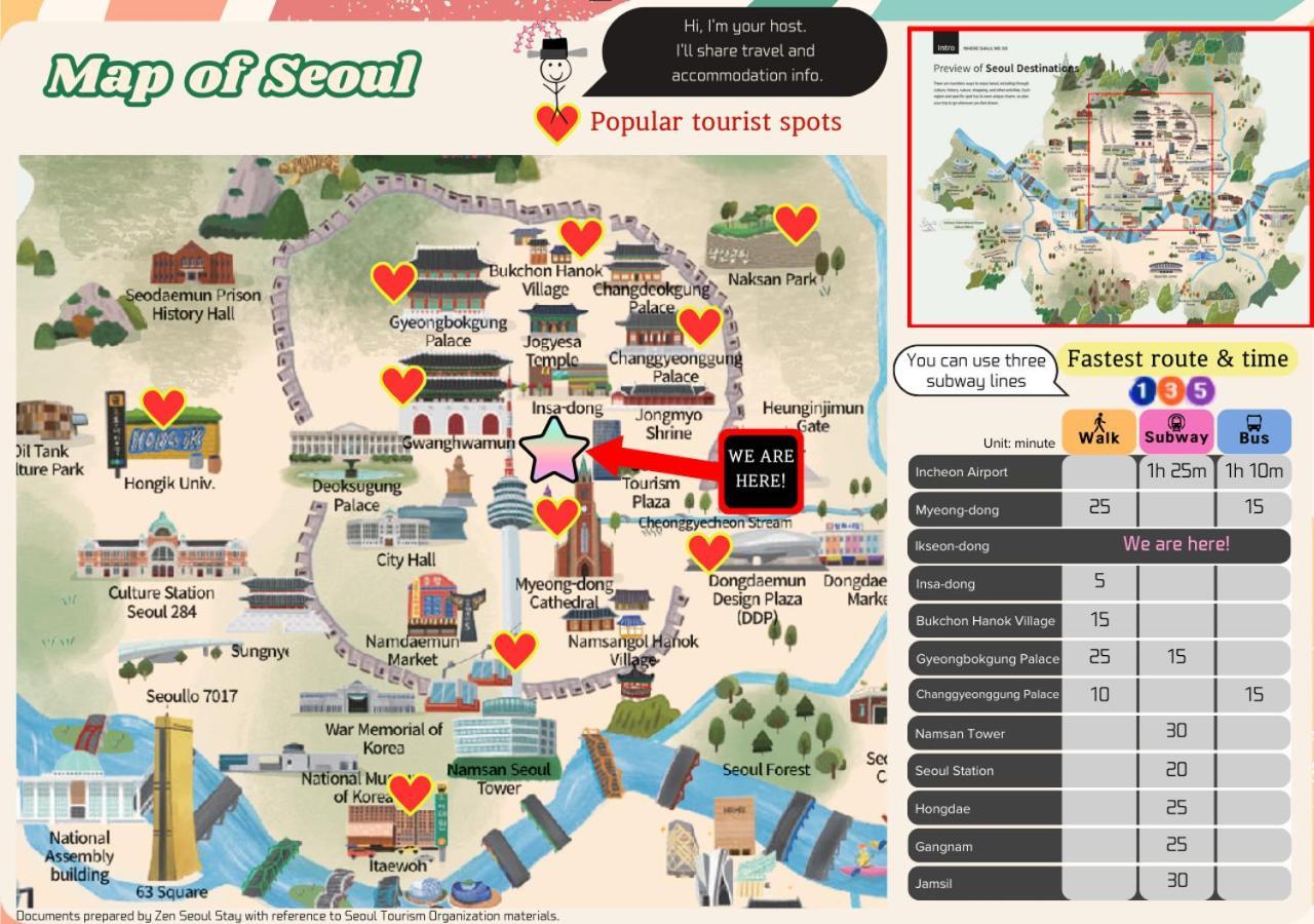 Zen Seoul Stay Εξωτερικό φωτογραφία